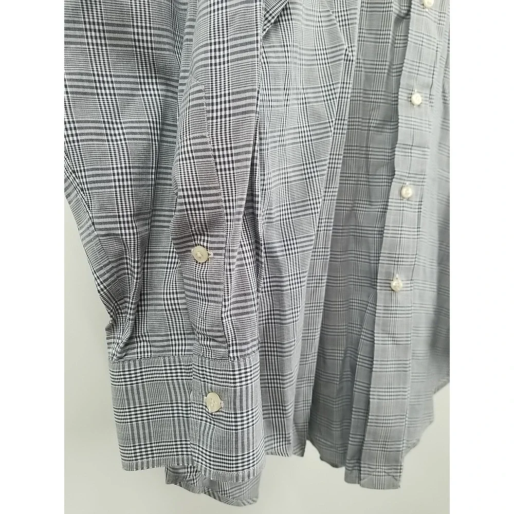 Polo Ralph Lauren‎ Dress Shirt Philip Plaid Button Up Mens Sz 16 ½ - 32/33